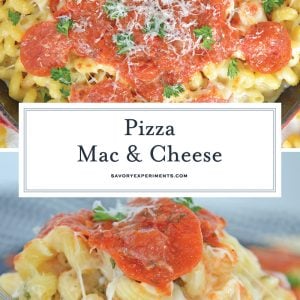 pizza mac and cheese for pinterest