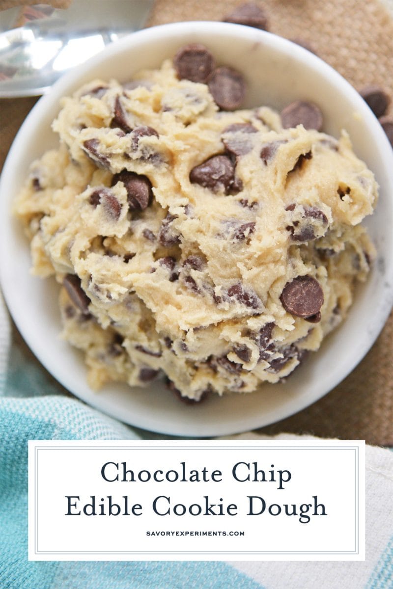 Easy Edible Cookie Dough Recipe - Savory Experiments