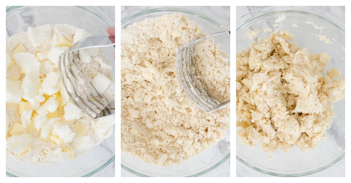 how to make pie crust process shots 