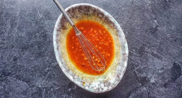 chile lime sauce in a small bowl