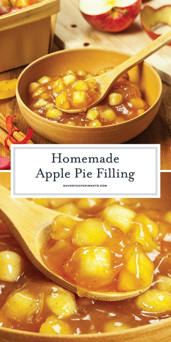 long pin for how to make apple pie filling for pinterest  