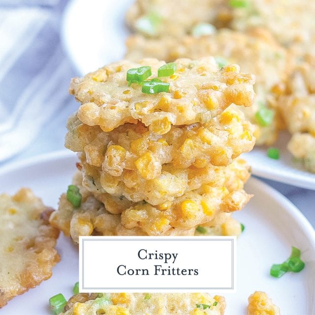 Crispy Corn Fritters (with 10+ Variations & Dipping Sauces!)