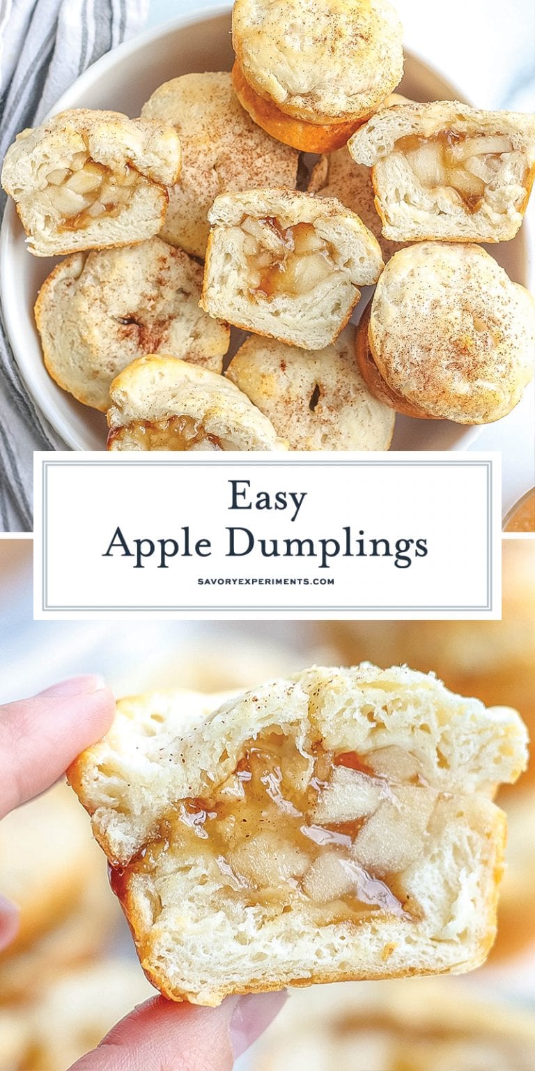 Easy Amish Apple Dumplings using Biscuit Dough & Pie Filling!