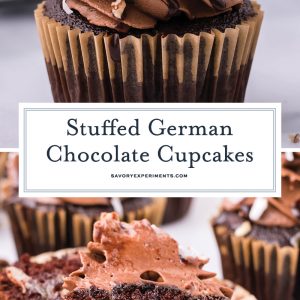 german chocolate cupcakes for pinterest