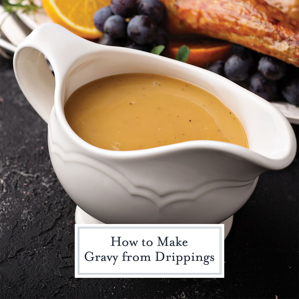 How to Make Gravy from Drippings - For Chicken, Pork, Turkey or Beef!