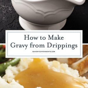 how to make gravy from drippings for pinterest