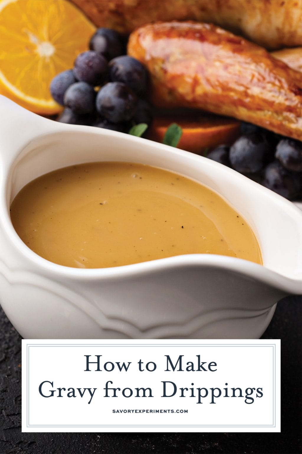 How to Make Gravy from Drippings - Savory Experiments