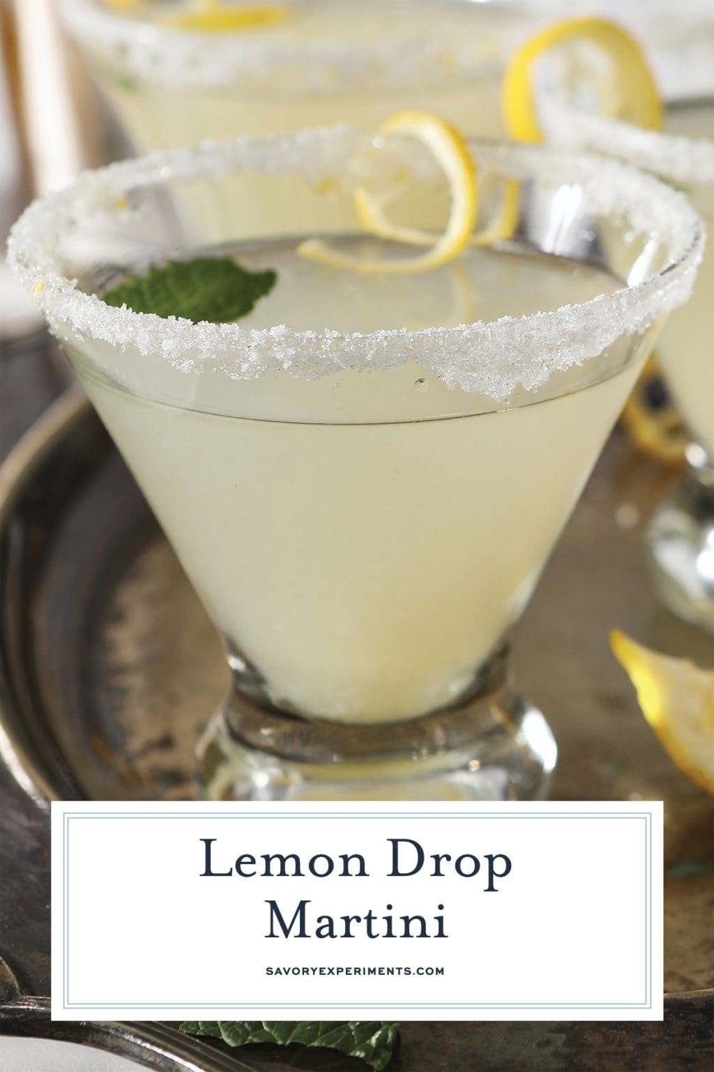 BEST Lemon Drop Martini (Easy Cocktail Recipe)