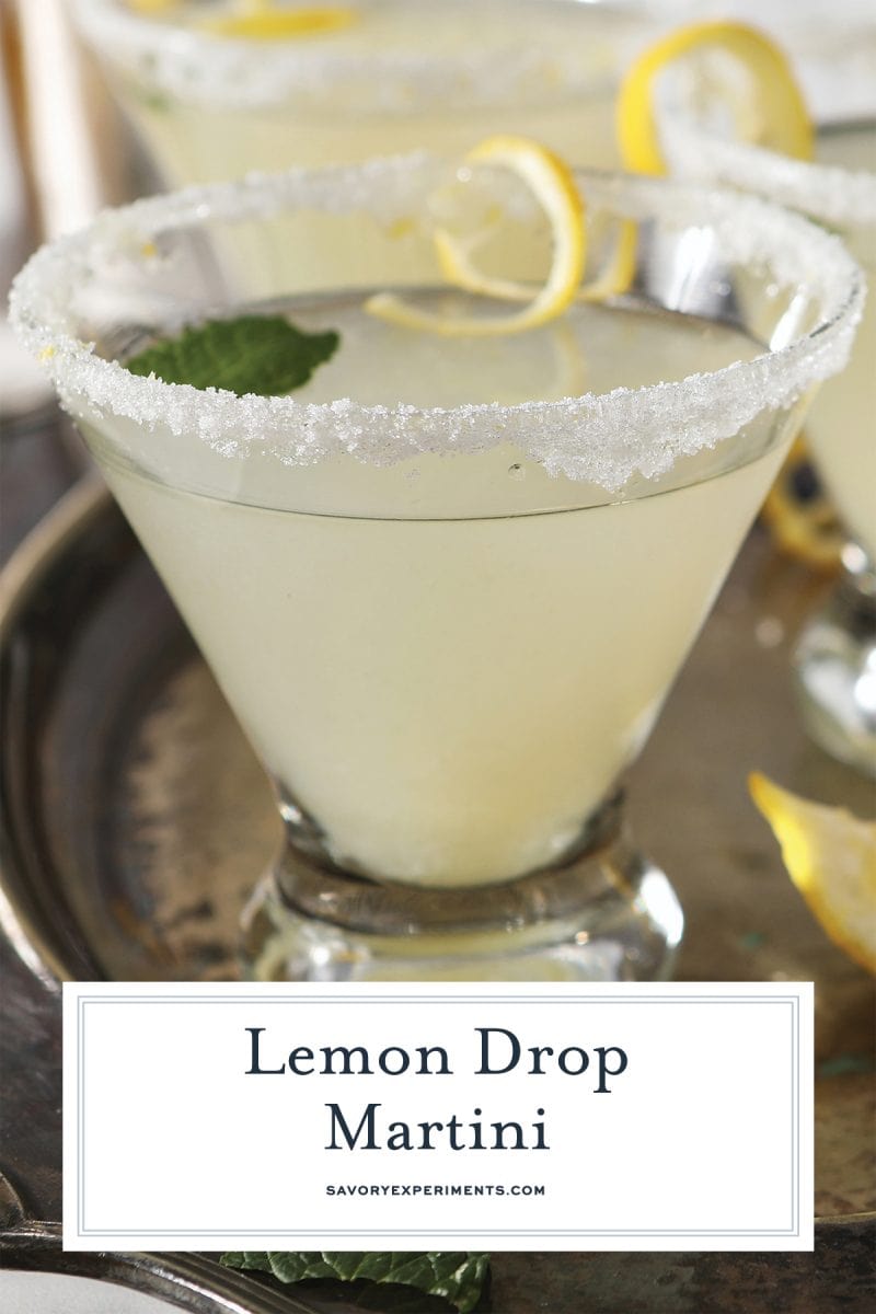 close up of lemon drop martini for pinterest 