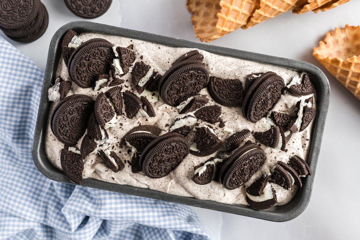 Oreo Ice Cream - Ice Cream From Scratch