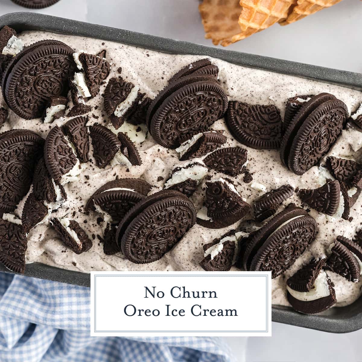 Oreo Ice Cream - Ice Cream From Scratch