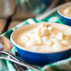 bowl of panera mac and cheese