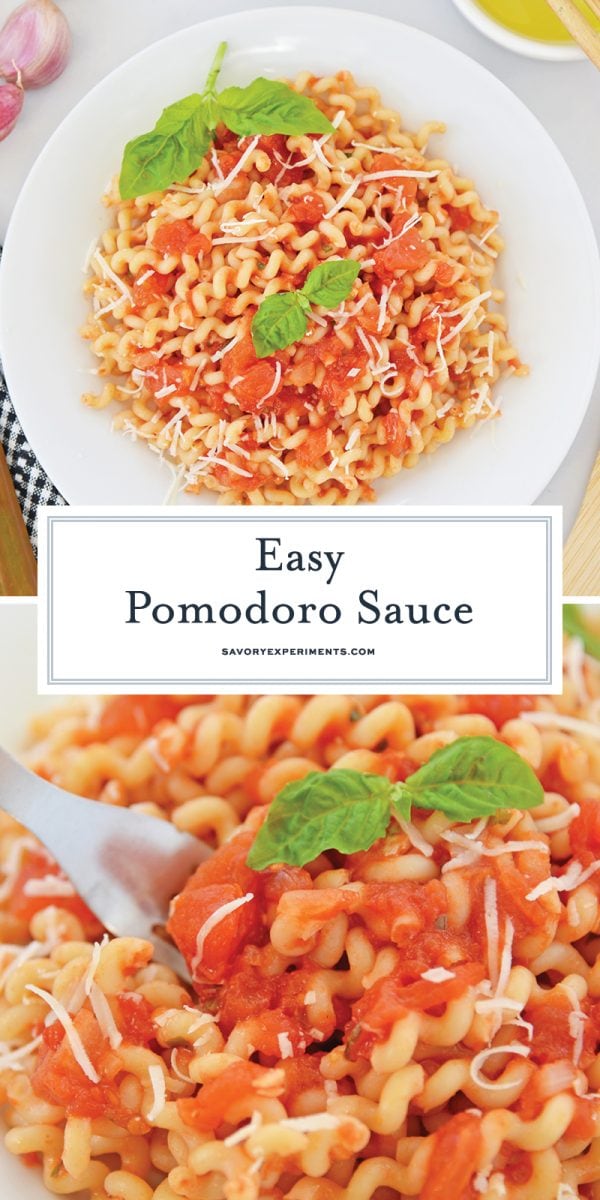 pomodoro sauce for pinterest