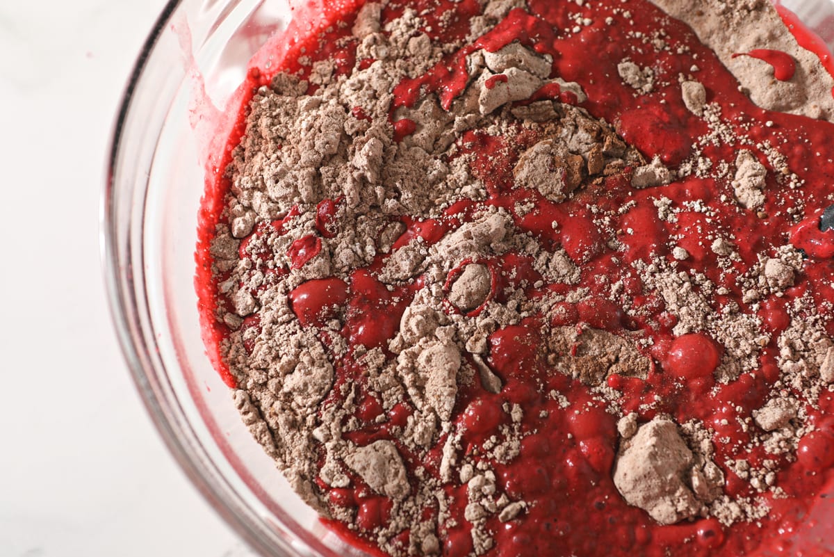 red velvet pancake mix