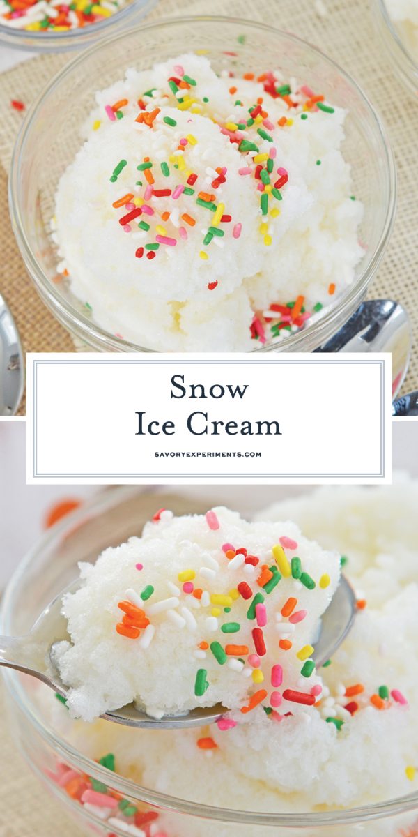 snow ice cream for pinterest 