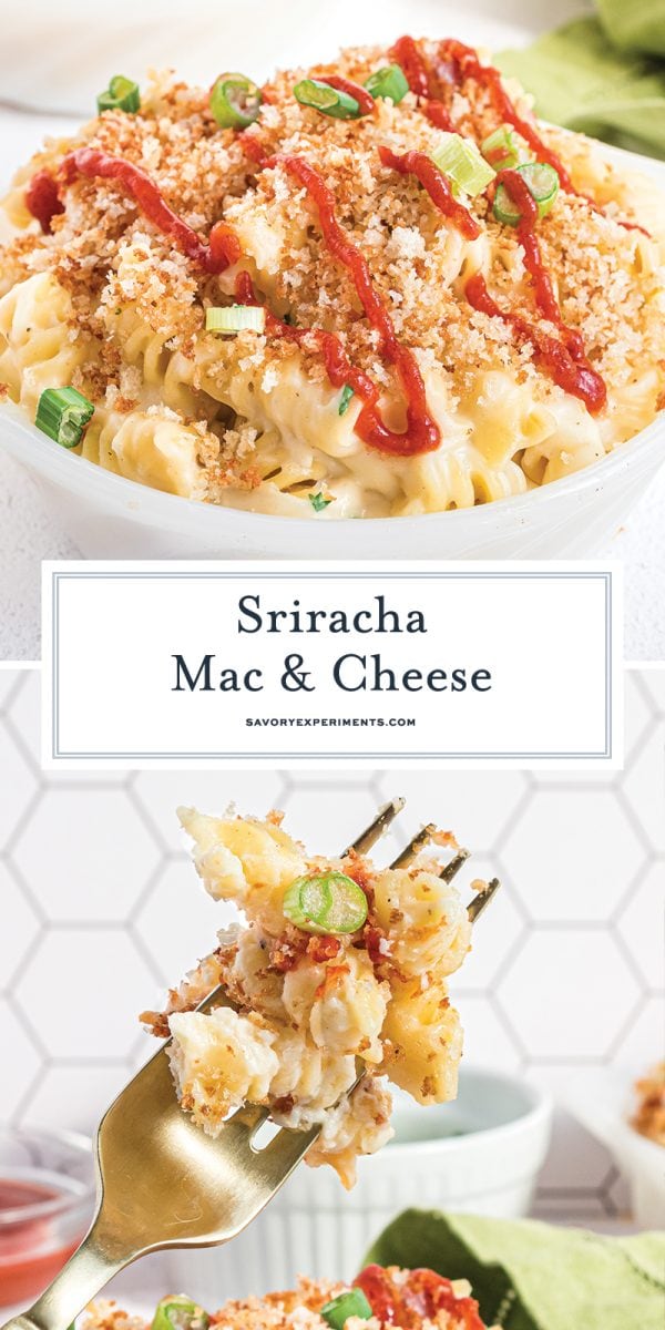 sriracha mac and cheese for pinterest 