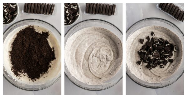 folding in oreos