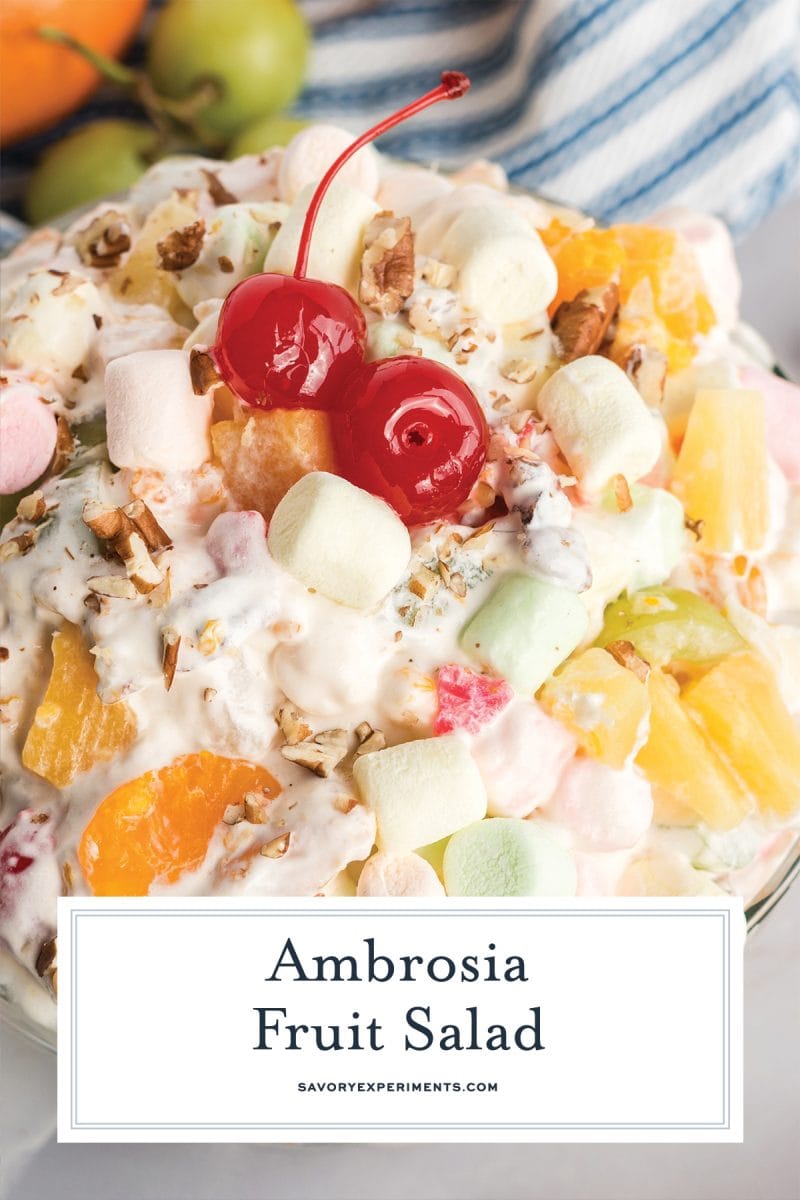 how to make ambrosia fruit salad 
