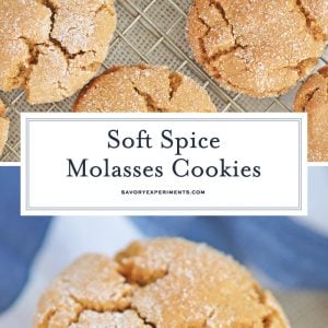 molasses cookies for pinterest