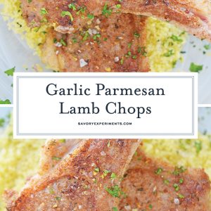 garlic parmesan lamb chops for pinterest