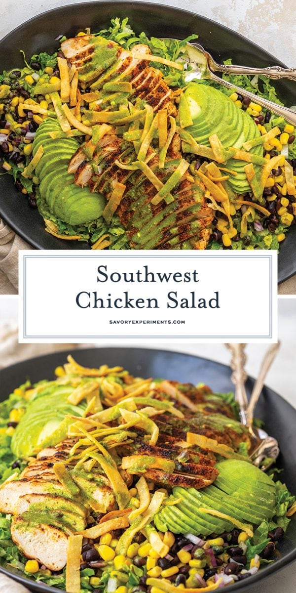 southwest chicken salad for pinterest 