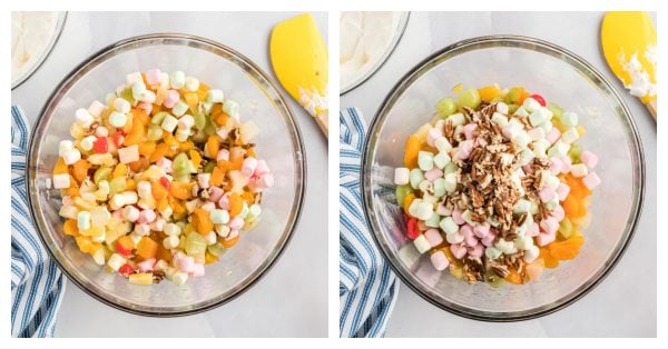 how to make creamy fruit salad