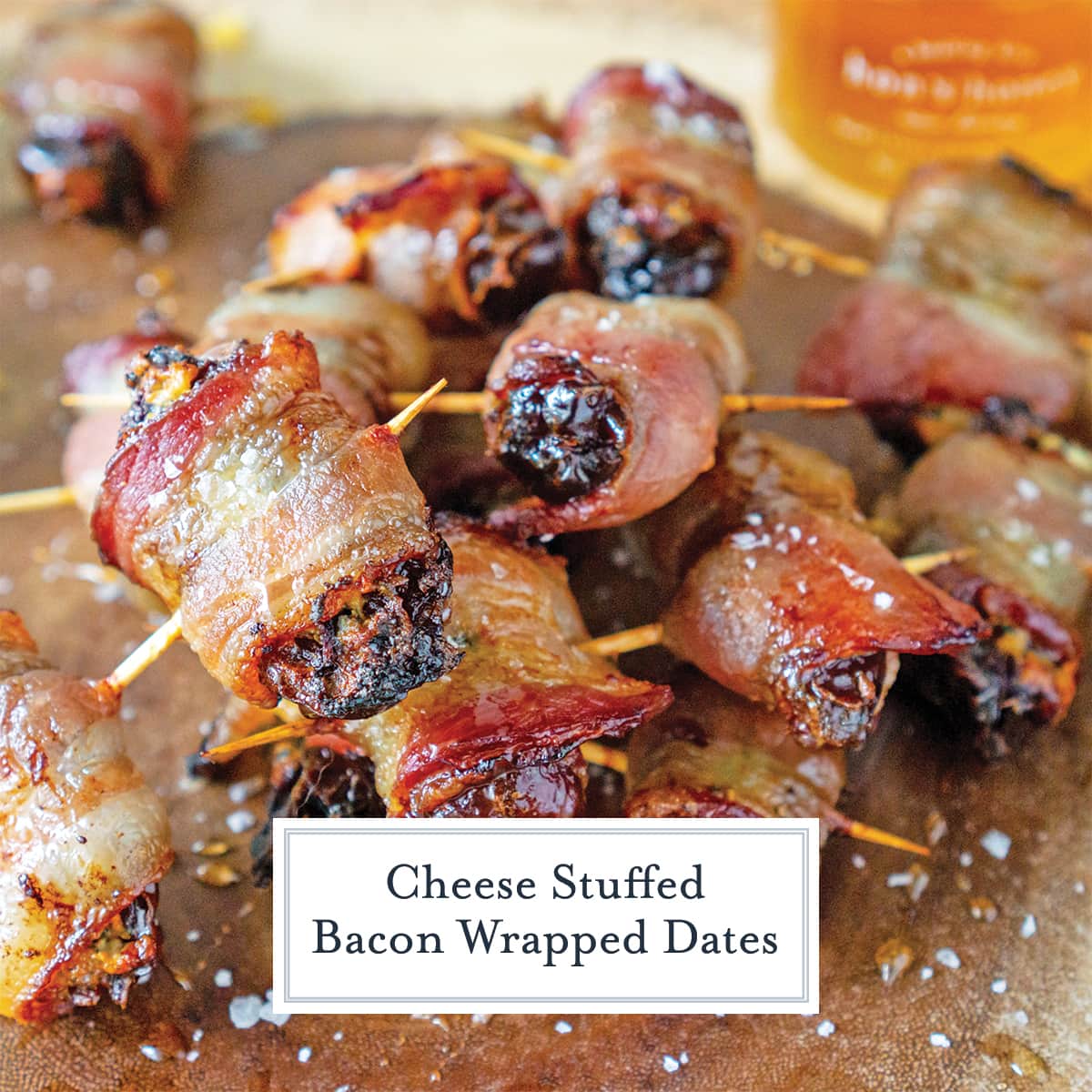 pile of bacon wrapped dates