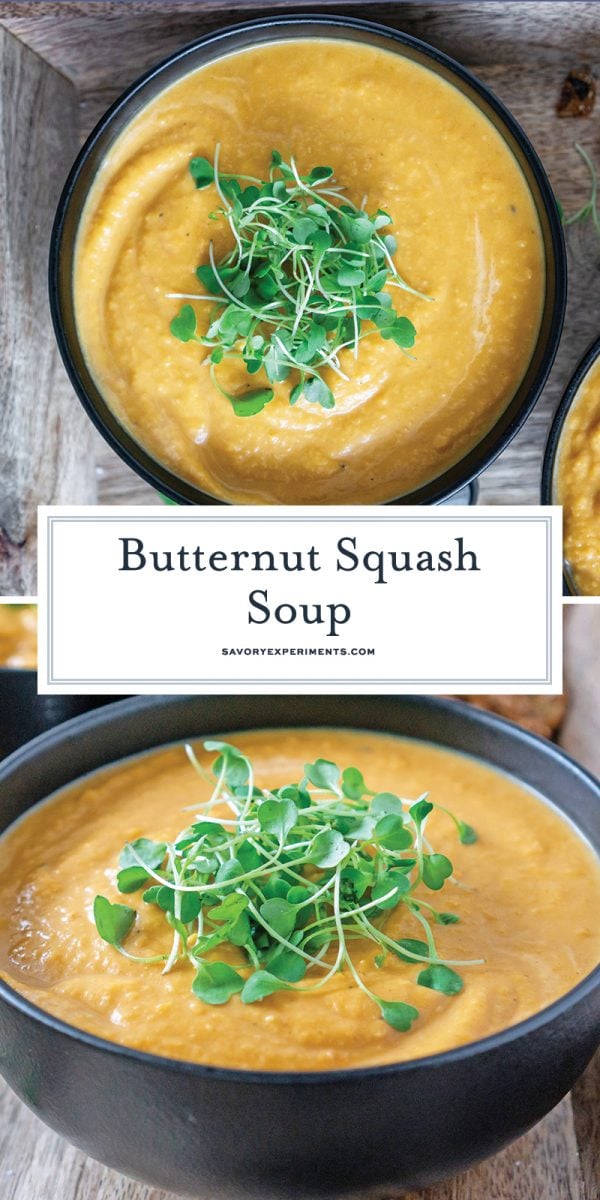 butternut squash soup for pinterest 