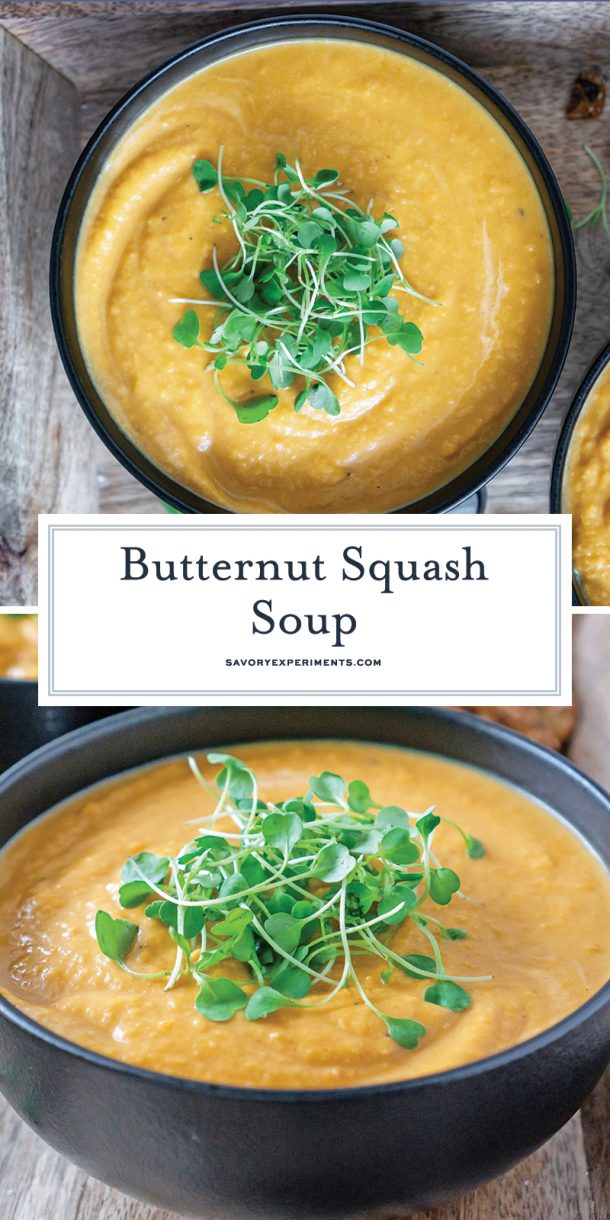Butternut Squash Soup Recipe - Easy Soup Recipe with Crab & Rosemary