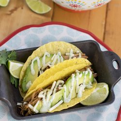 pork roast tacos