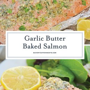 baked salmon in foil for pinterest