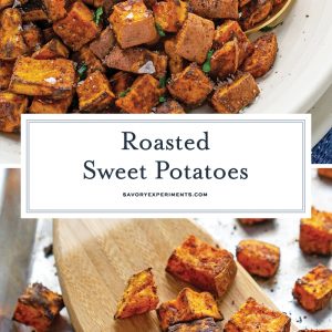 roasted sweet potatoes for pinterest