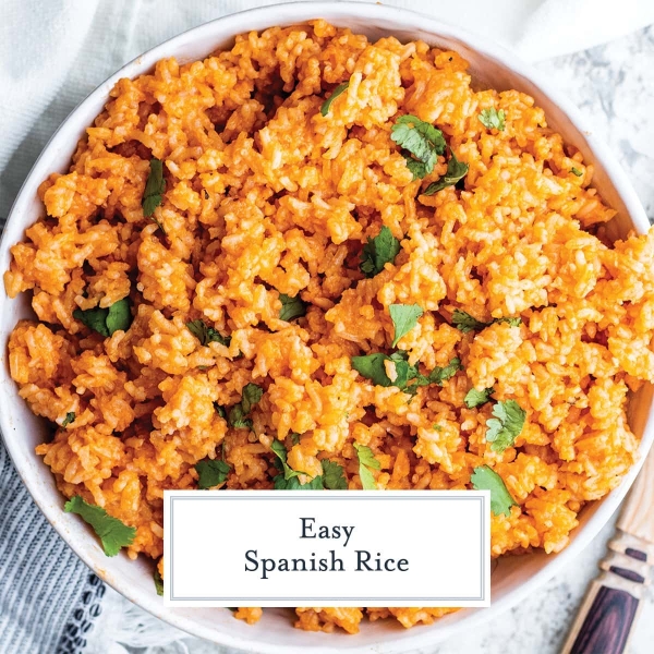 BEST Spanish Rice Recipe Only 40 Minutes and 3 Easy Steps!