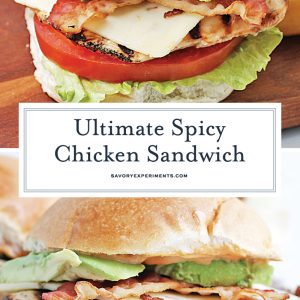 chicken sandwich for pinterest