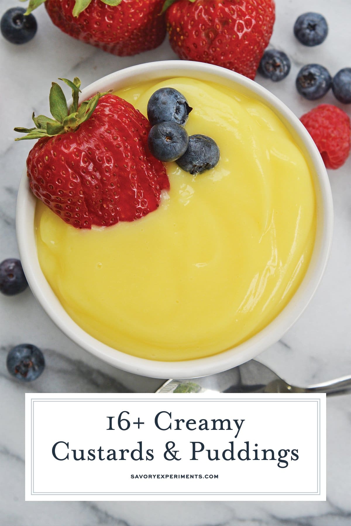 overhead of vanilla custard
