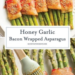 bacon wrapped asparagus for pinterest