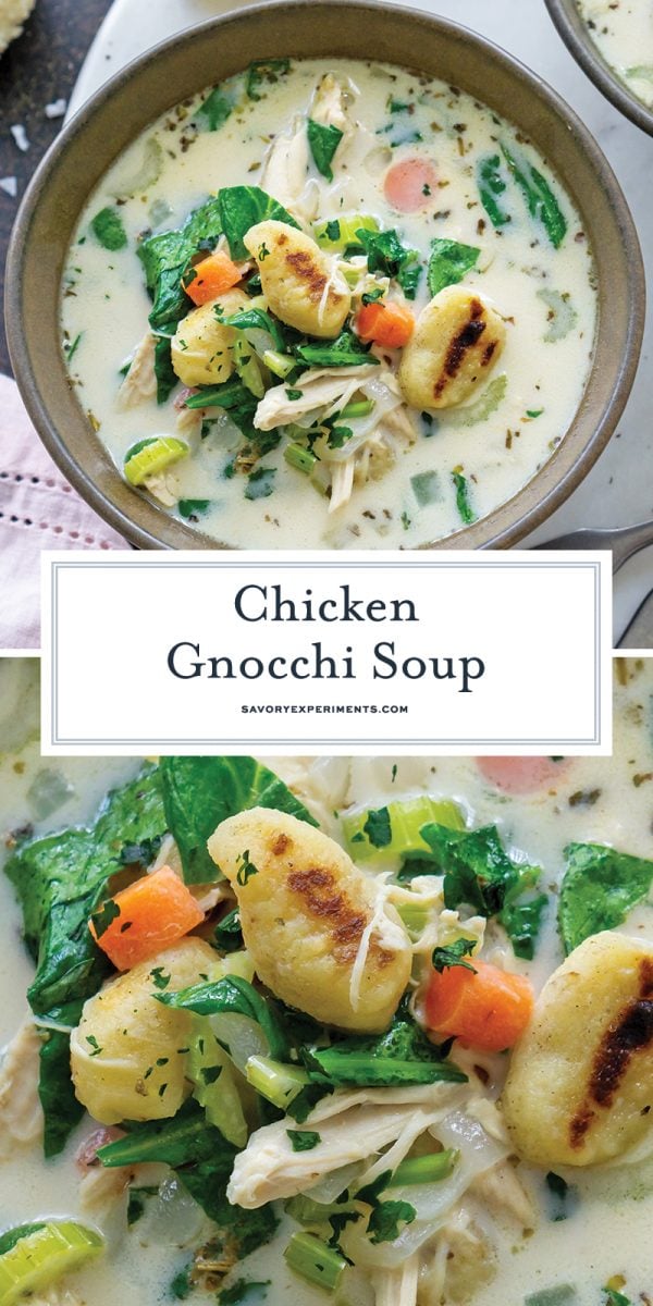 chicken gnocchi soup for pinterest