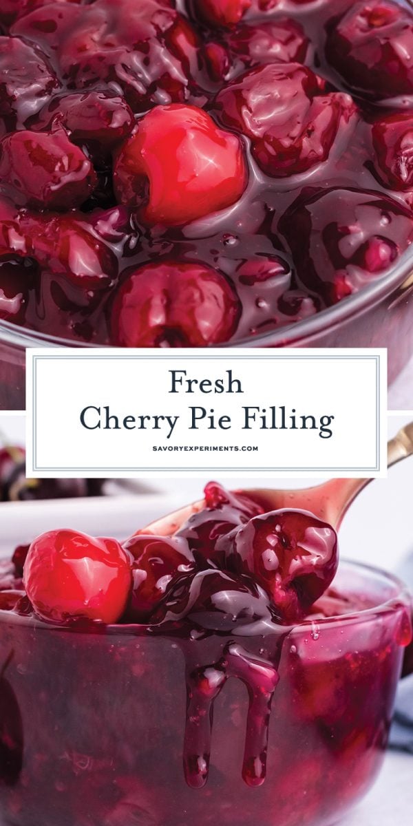 fresh cherry pie filling for pinterest 