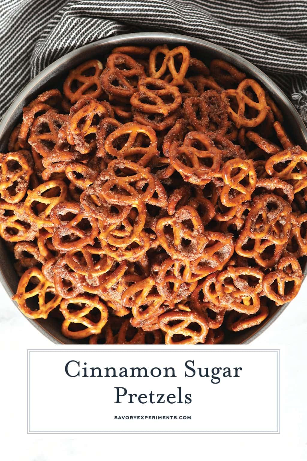 EASY Cinnamon Sugar Pretzels Sweet, Salty & Ready in 45 Minutes!
