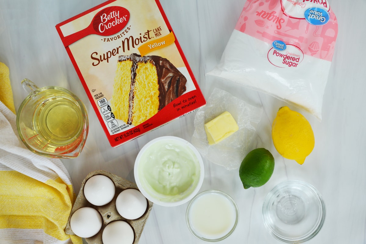 ingredients for shirley temple cake 