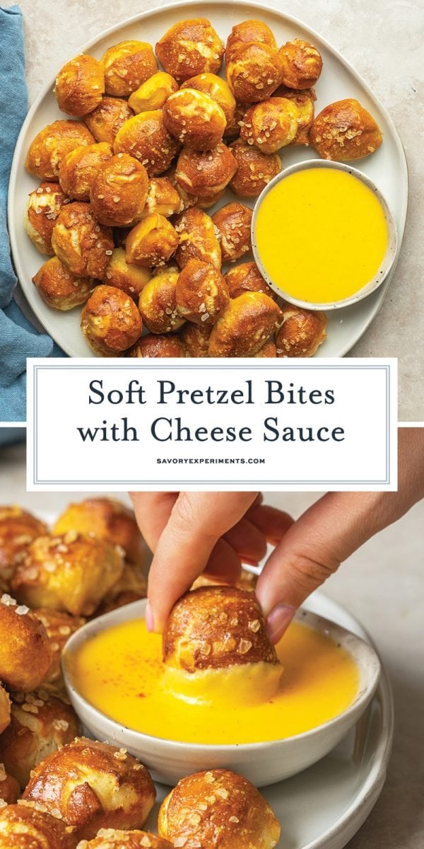 soft pretzel bites for pinterest 