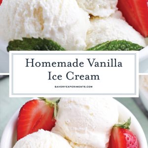 Old Fashioned Homemade Vanilla Ice Cream - Everyday Made Fresh