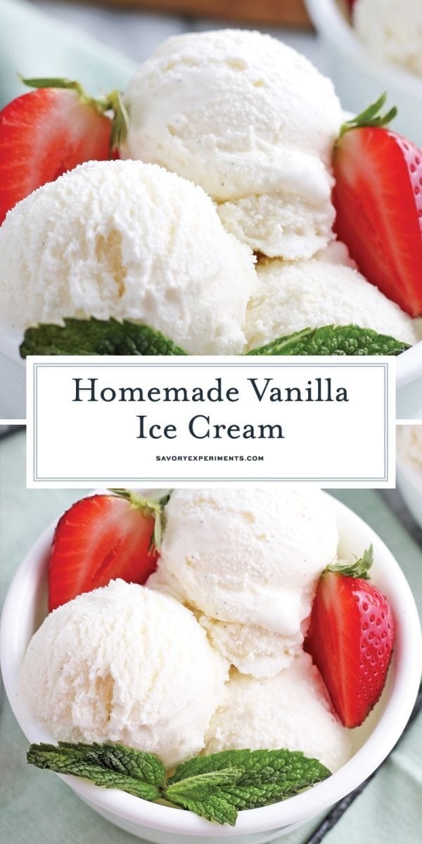 homemade vanilla ice cream for pinterest 