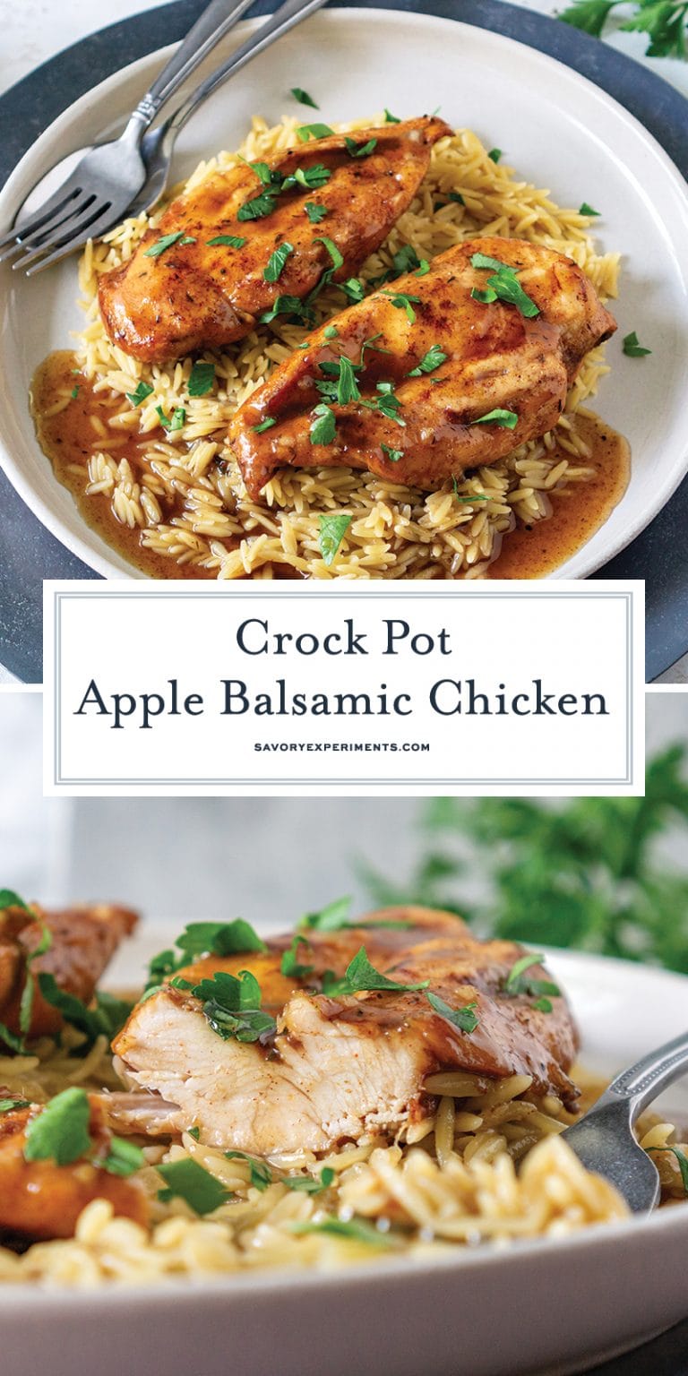Crock Pot Apple Balsamic Chicken Crock Pot Chicken Recipe