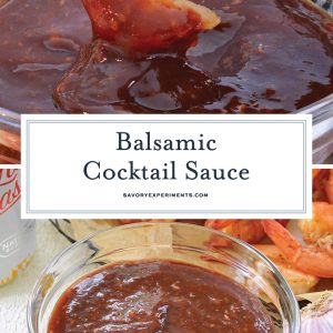 balsamic cocktail sauce for shrimp