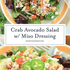 crab avocado salad for pinterest