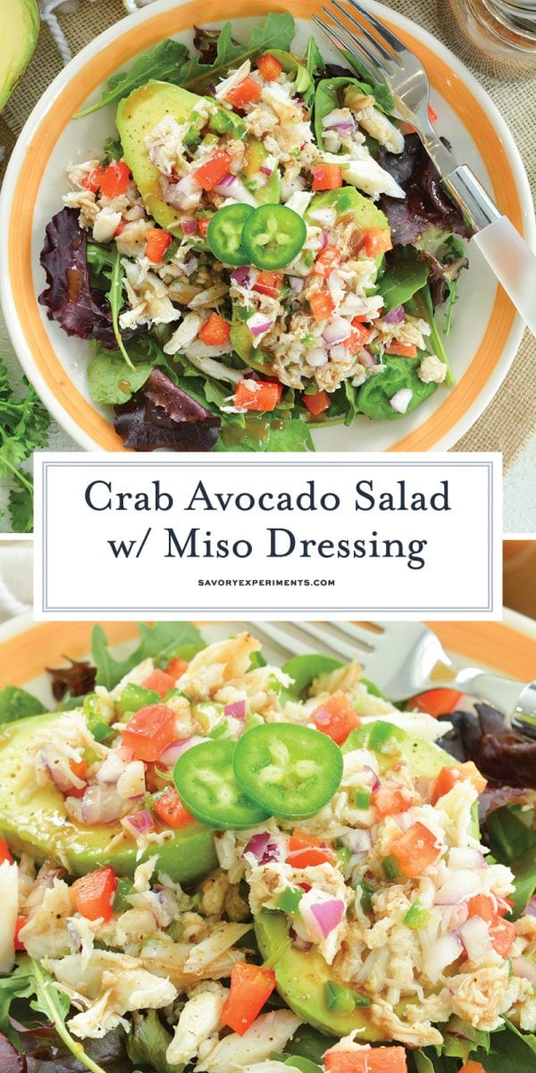 crab and avocado salad for pinterest 