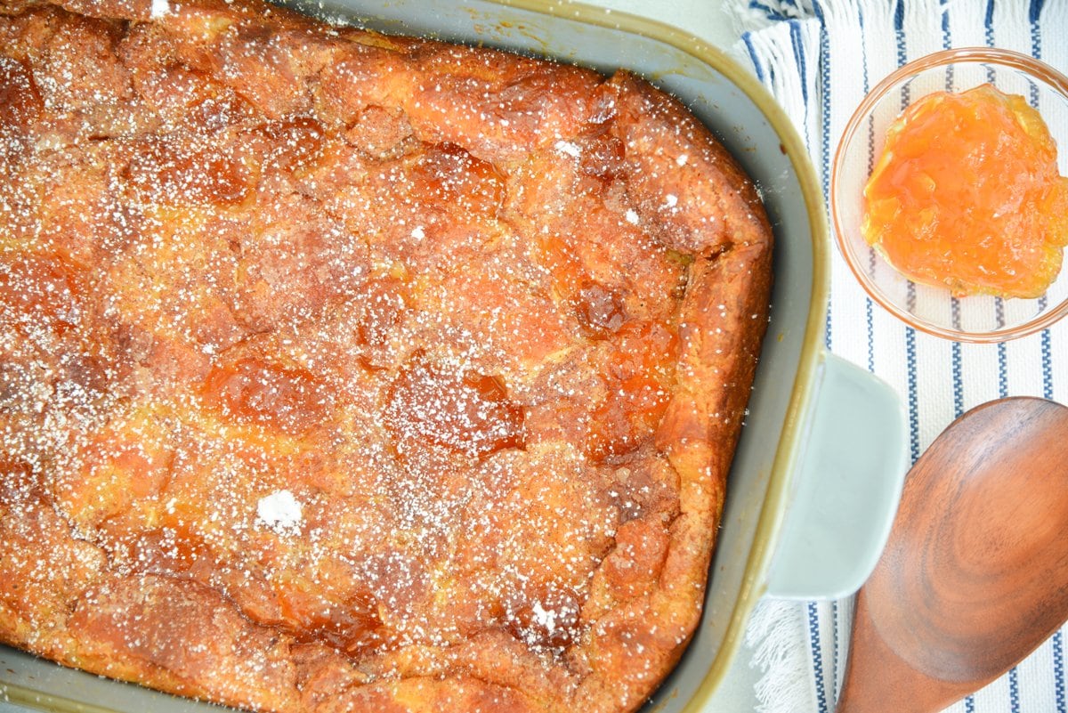 donut bread pudding corner