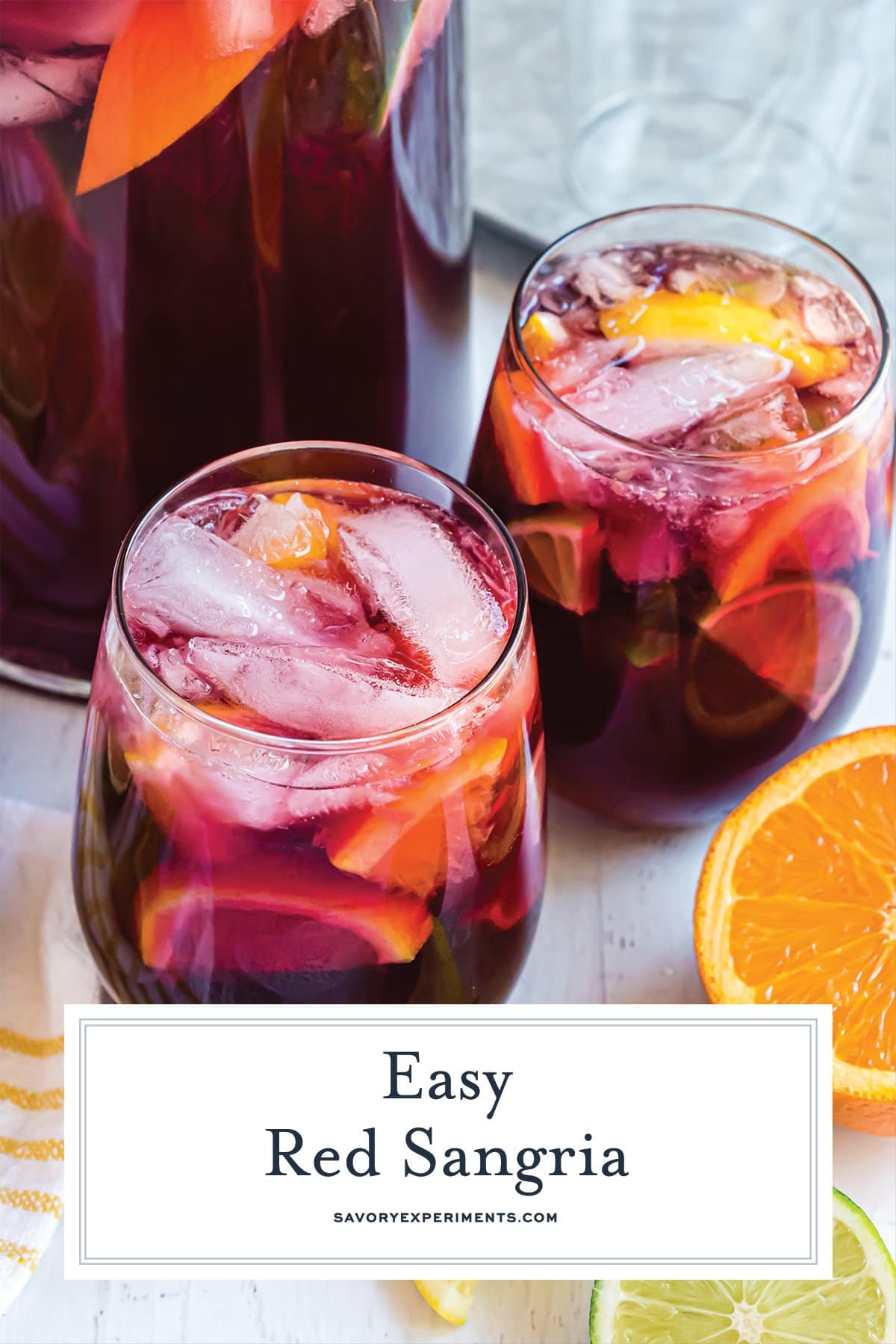 Sweet Red Sangria Easy Sangria Recipe with Fresh Fruit