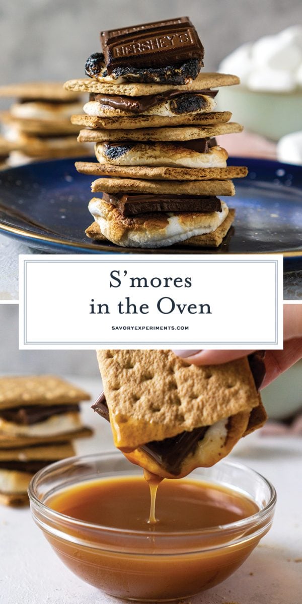 smores in the oven for pinterest 